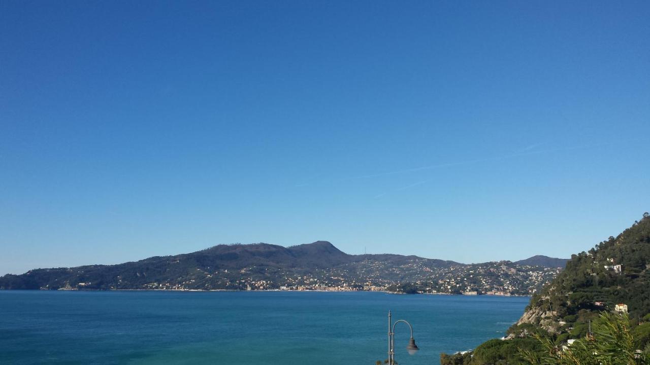 Vista Mare E Portofino - Sea And Portofino View Lägenhet Zoagli Exteriör bild