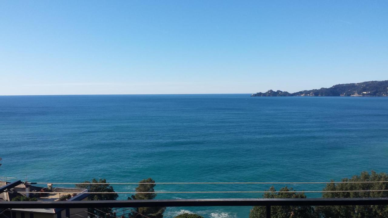 Vista Mare E Portofino - Sea And Portofino View Lägenhet Zoagli Exteriör bild