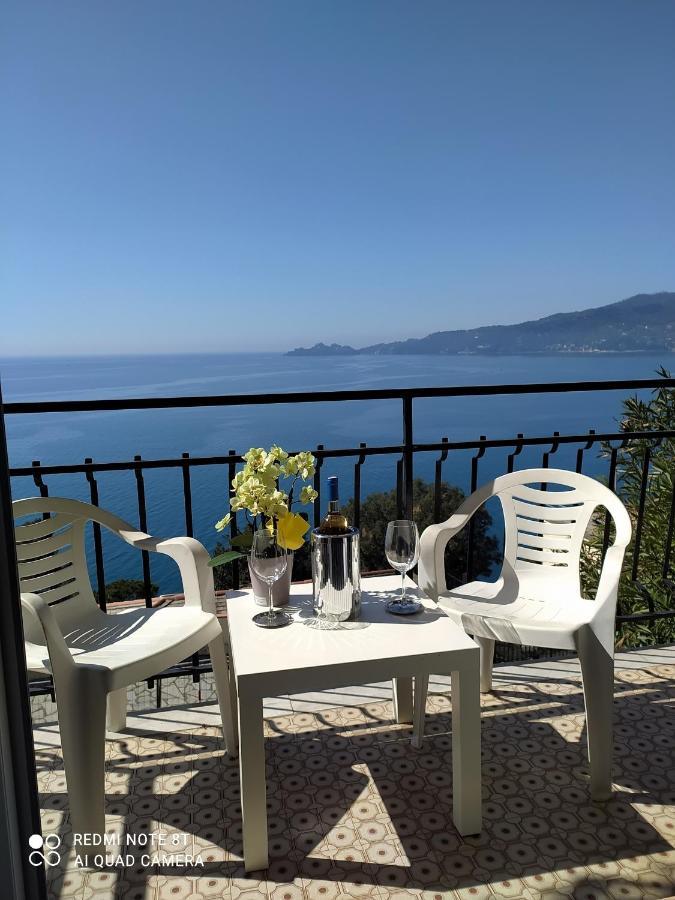 Vista Mare E Portofino - Sea And Portofino View Lägenhet Zoagli Exteriör bild