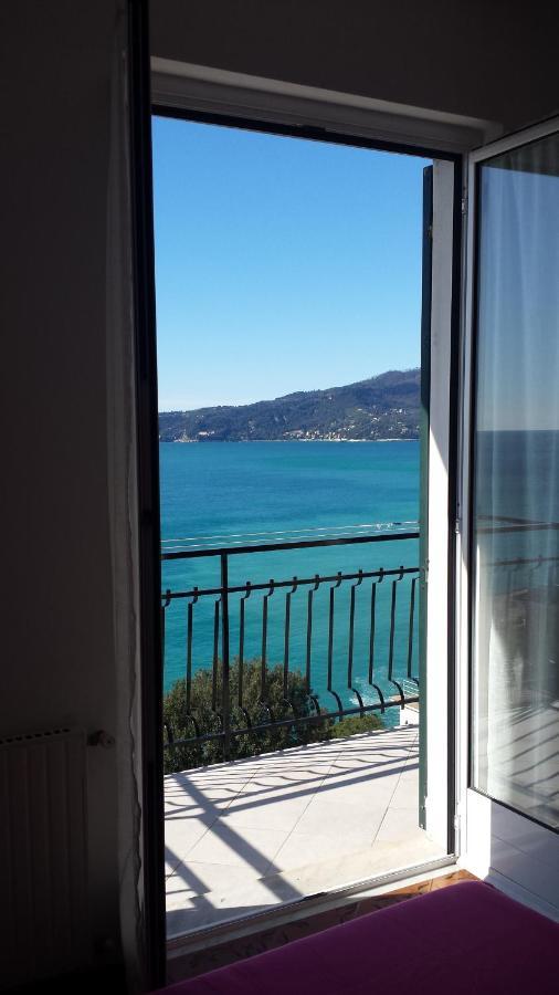 Vista Mare E Portofino - Sea And Portofino View Lägenhet Zoagli Exteriör bild