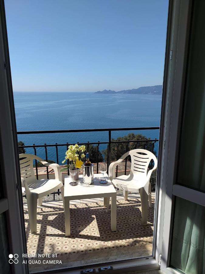 Vista Mare E Portofino - Sea And Portofino View Lägenhet Zoagli Exteriör bild