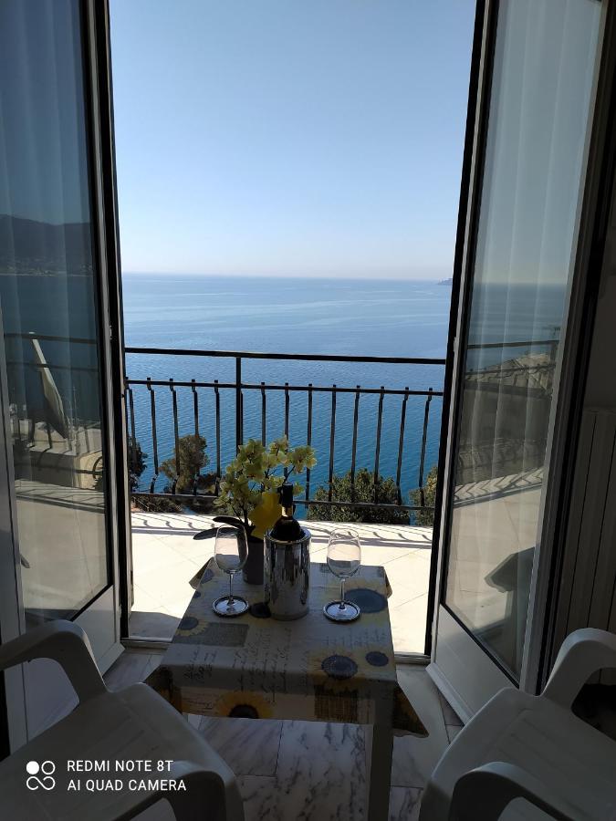 Vista Mare E Portofino - Sea And Portofino View Lägenhet Zoagli Exteriör bild