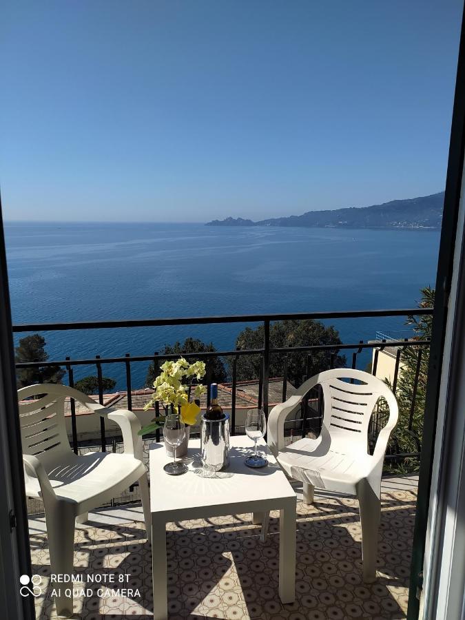 Vista Mare E Portofino - Sea And Portofino View Lägenhet Zoagli Exteriör bild
